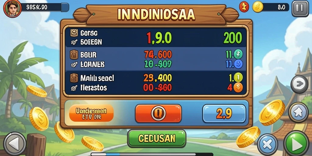 Tampilan antarmuka utama aplikasi 8G8G yang menarik.