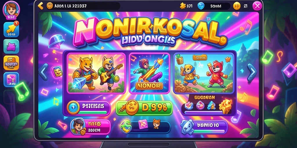 Antarmuka modern DEWAPOKER yang menarik.