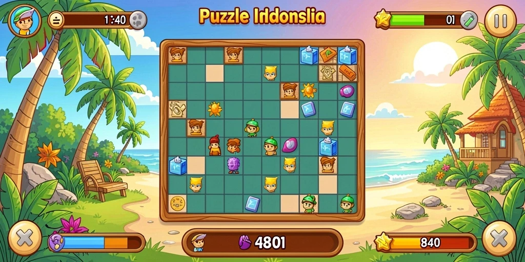 Tampilan antarmuka yang menarik dan modern.
