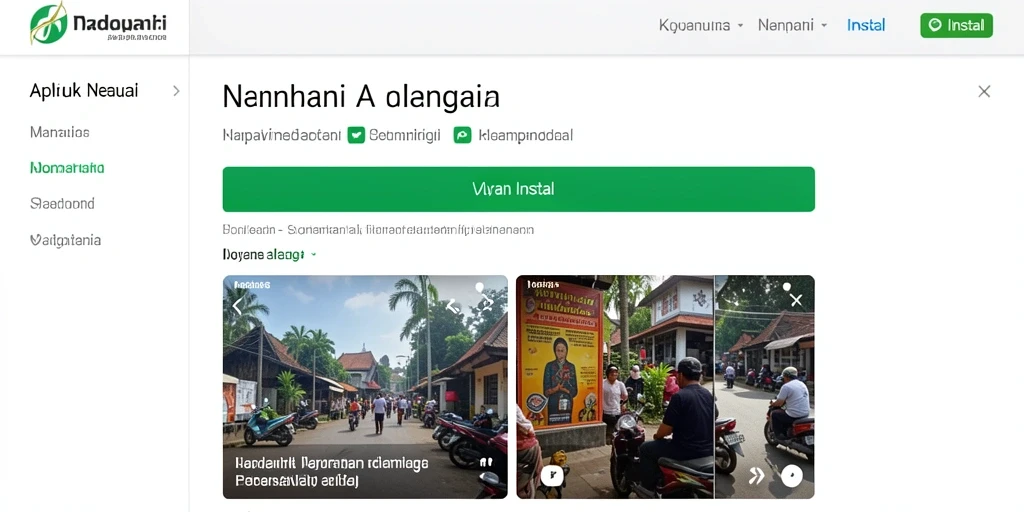Tampilan antarmuka yang ramah pengguna.