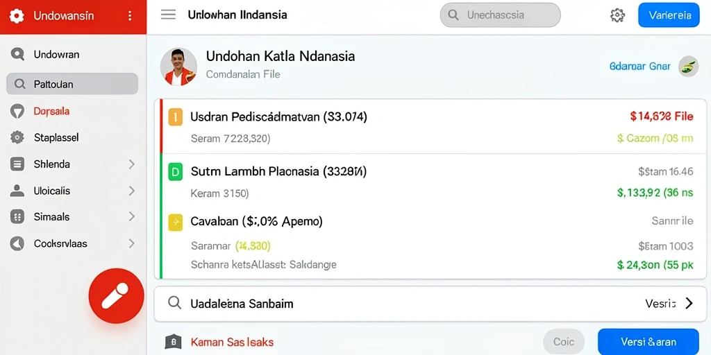 Tampilan antarmuka yang menarik dan user-friendly.
