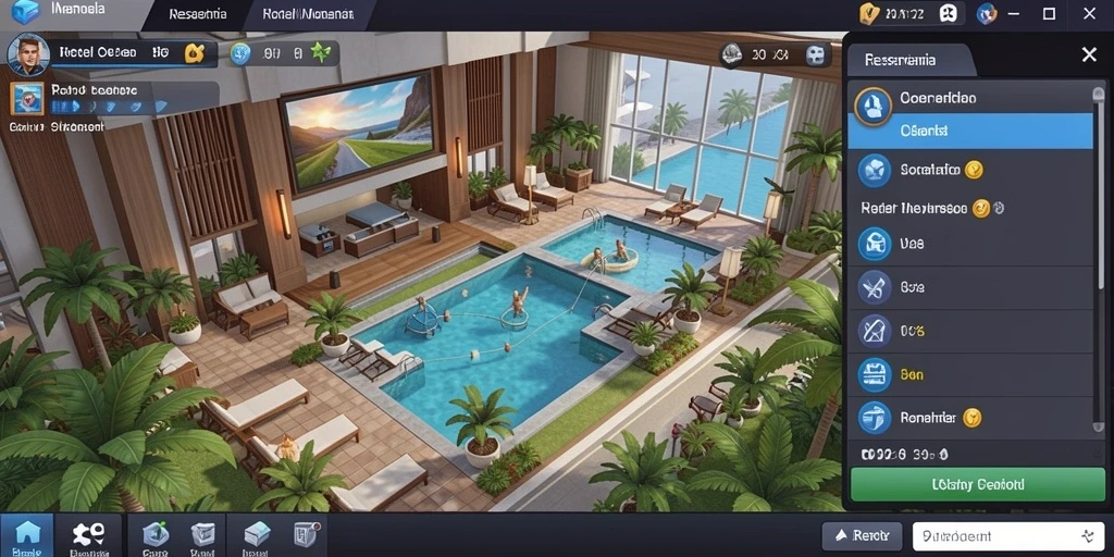 Tampilan awal yang menarik dan user-friendly.