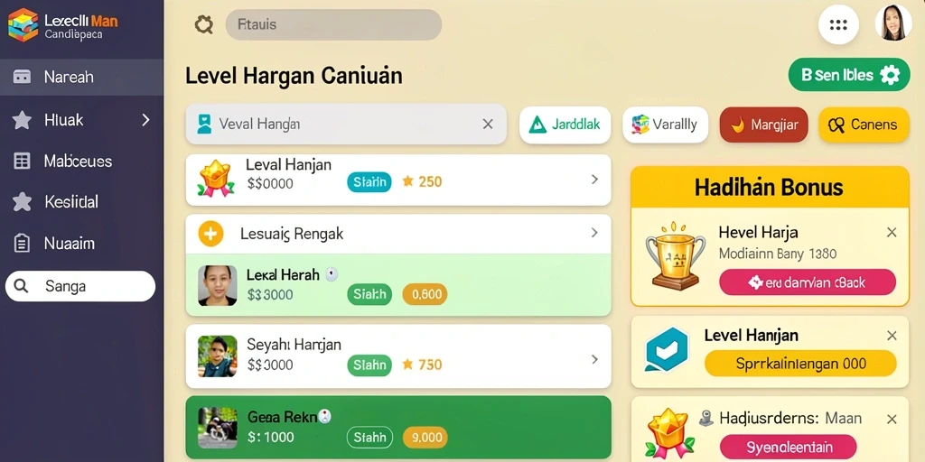 Tampilan antarmuka yang bersih dan mudah digunakan.
