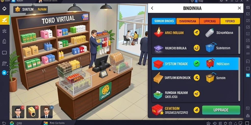 Tampilan antarmuka yang menarik dan user-friendly.