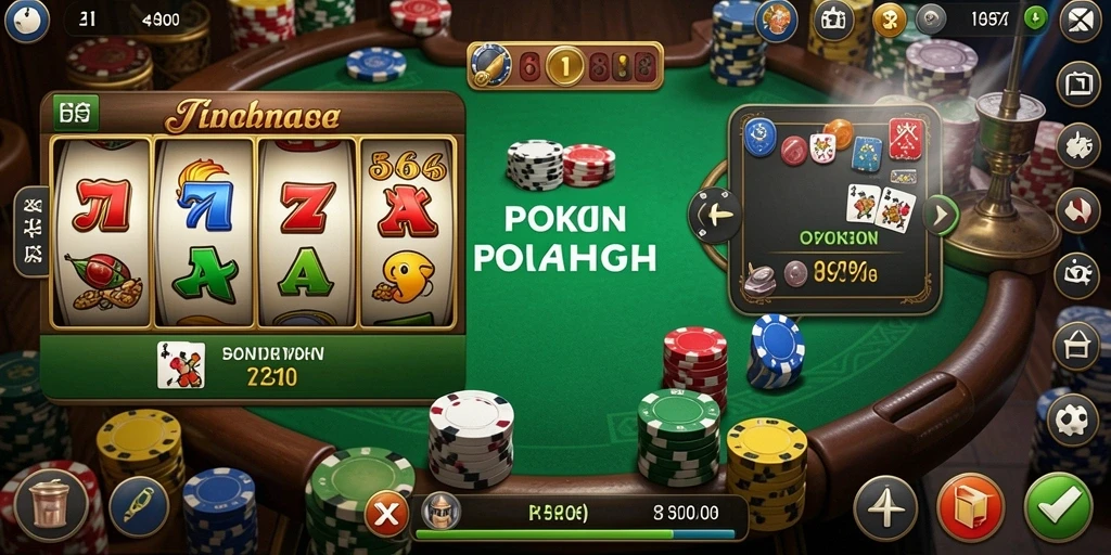 Screenshot menunjukkan gameplay yang menarik dan antarmuka yang bersih.