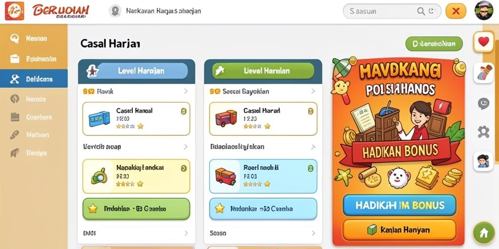 Tampilan antarmuka RATU303 yang menarik dan mudah dipahami.