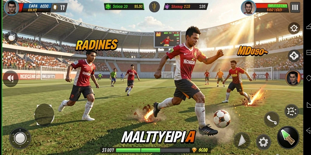 Tampilan awal aplikasi yang menarik dan interaktif.