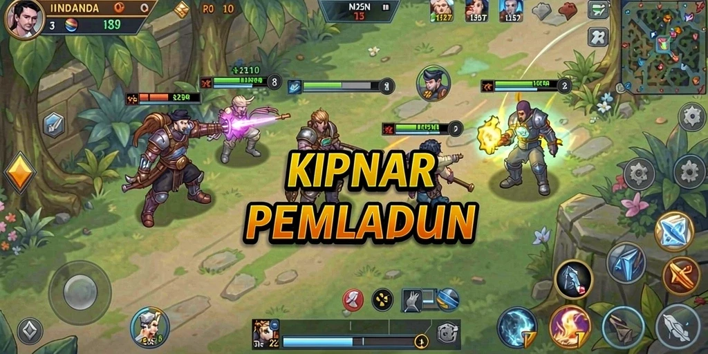 Tampilan antarmuka yang modern dan intuitif.